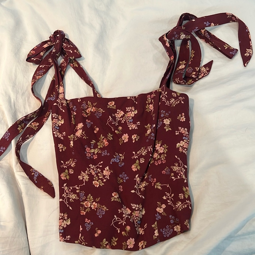 Reformation Ellora tank top size 0